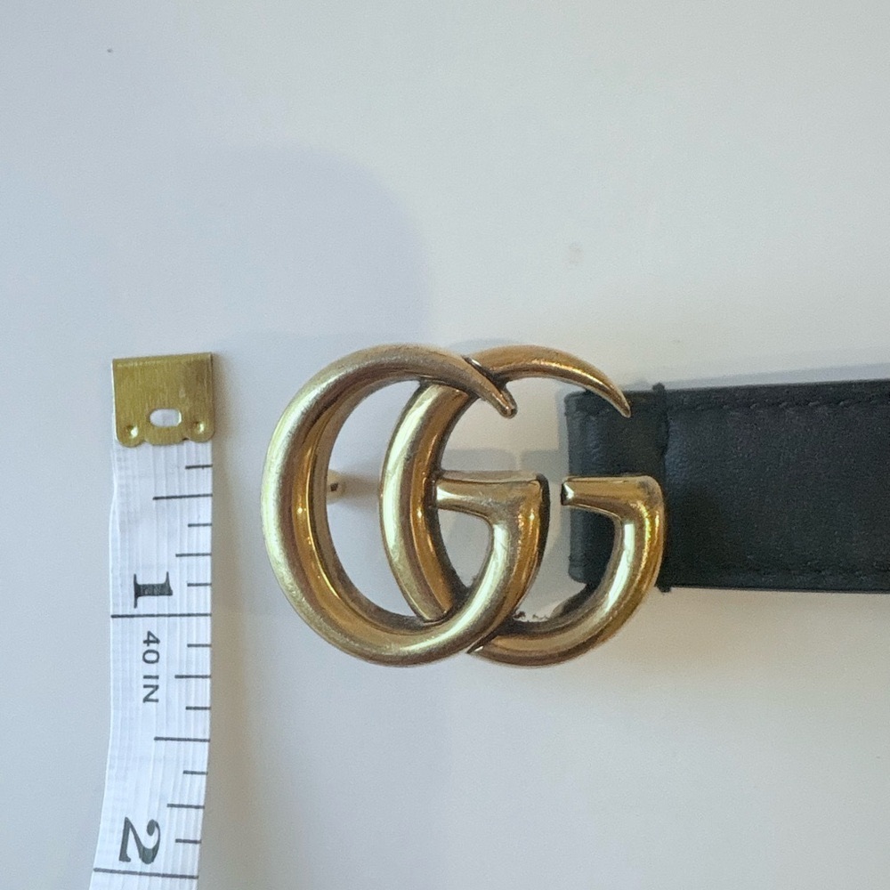 Women’s Gucci Marmont Thin Belt